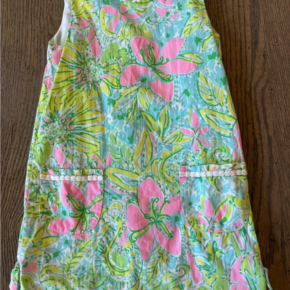 Lilly Pulitzer Other - Lilly Pulitzer Girls Sleeveless Shift Dress with Pockets, Size 8